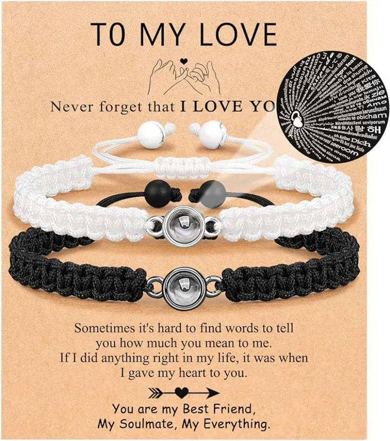 Amazon.com: Girlfriend Gifts, I love you forever and always, Birthday Cute  Unique Gifts Idea, Girlfriend Sunflower Bracelet: Clothing, Shoes & Jewelry