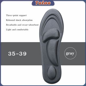 Talao Shoe Insole 10D Memory Foam Sports Insoles Womens Anti-odor Breathable Cushioning Pain Relief High