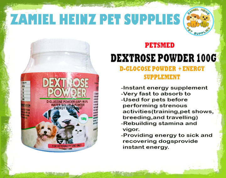 Petsmed DEXTROSE POWDER 100g Lazada Lazada PH