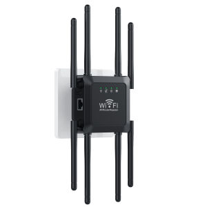 【COD】ตัวดูดสัญญาณ ตัวขยายสัญญาณ wifi 2.4G/5GHZ 31999Mbps ครอบคลุมสัญญาณ 1000㎡ ป้องกันรบกวน wifi repeater ตัวกระจาย wifi ตัวดึงสัญญาณ ขยายสัญญาณ wifi ตัวกระจายไวไฟ