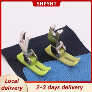 [COD] SHPYHT Local delivery Ship within 24 hours 1 Pc Industrial Sewing Machine Flat Plastic Presser Foot Leather Foam Rubber MT-18 Model For Flat Industrial Sewing Machines