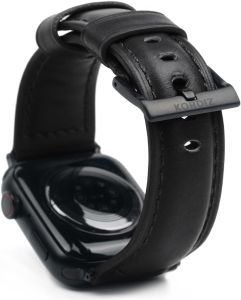 Traditional Leather Band for Watch ULTRA 3 ULTRA 2/1 & Series 11 10 9 8 7-1 SE3 SE2 SE - Genuine Full Grain Leather Wristband - Men Women Replacement Band for iWatch Watch [ 49mm 46mm 45mm 44mm ]