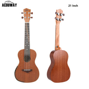 Acouway Ukulele concert Soprano tenor ukulele 21 24 26 Sapele ukulele Ukelele Aquila string 18:1 gear machine head rosewood fingerboard