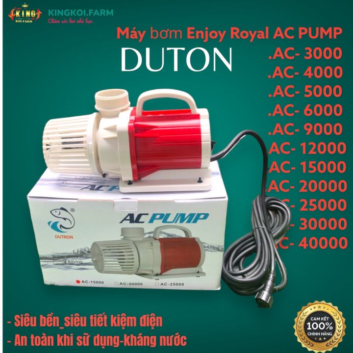 Máy Bơm Enjoy Royal AC Dutron – Điều Chỉnh Lưu Lượng – Hỗ Trợ Tuần Hoàn ...