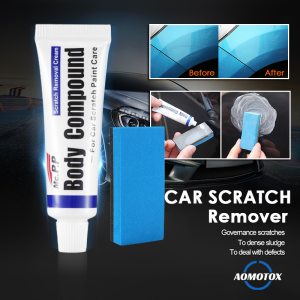 AOMOTOX BODY COMPOUND CAR CLEAR SCRATCH REMOVER REPAIR PAINT BODY COMPOUND PASTE CLEAR KIT 100% ORIGINAL