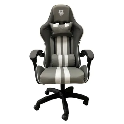 NUBWO เก้าอี้เกมมิ่ง รุ่น L201 สีเทา-ขาว