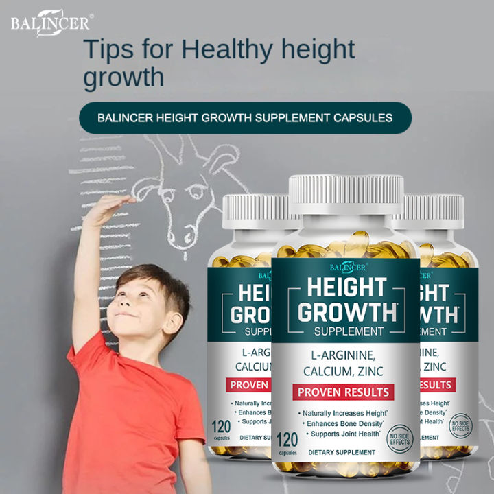 Natural Height Supplements for Bone Growth Growth Vitamins for