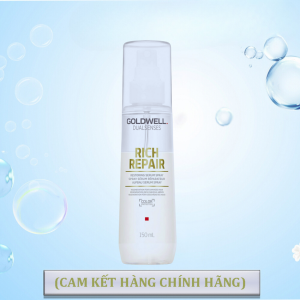 Xịt Dưỡng Goldwell Dualsenses Rich Repair Restoring Serum Spray Phục Hồi Chuyên Sâu Tóc Hư Tổn 150ml