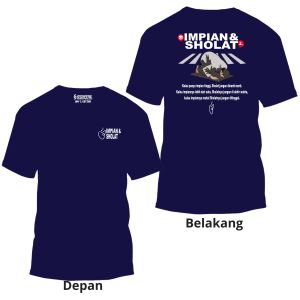 T-Shirt impian sholat kain katun combet kaos kata kata kaos viral kaos pria distro kaos terbaru
