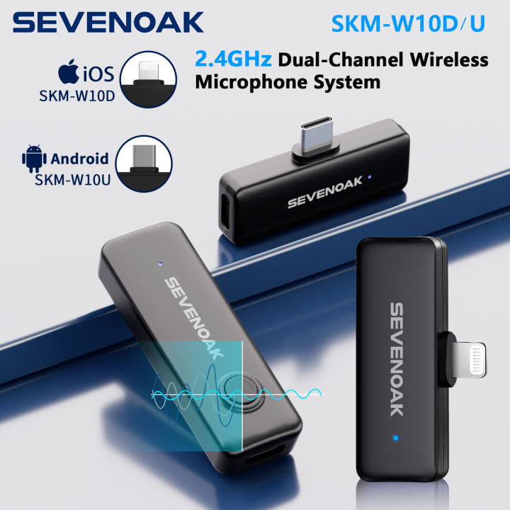 Sevenoak SKM-W10 Wireless Lavalier Microphone USB-C