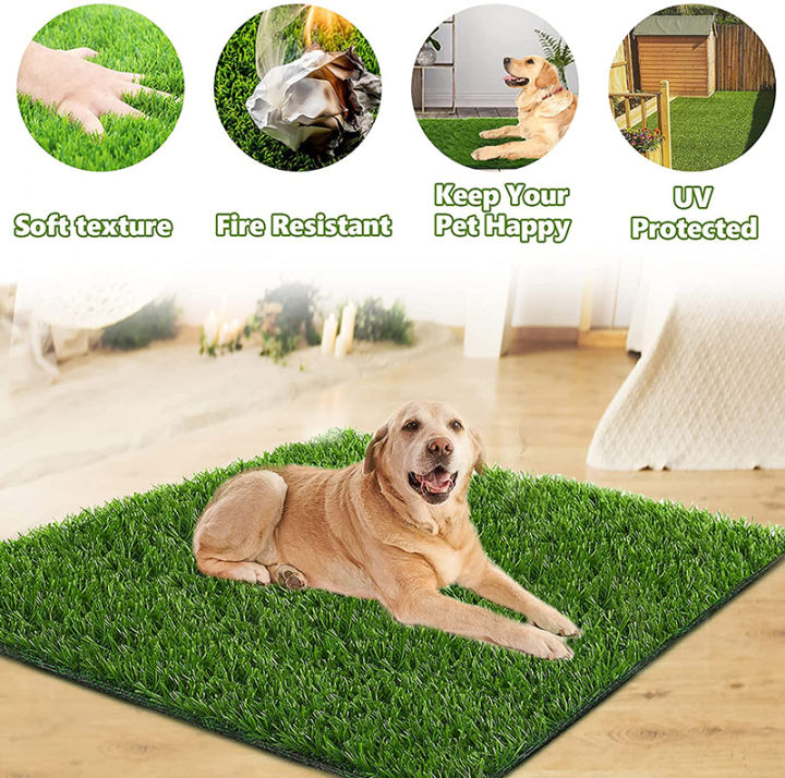 Artificial grass mat carpet 1Mx1M/2Mx1M wedding need garden home decor ...