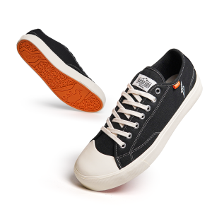 Prayerkids Series Retro OX Black White Sepatu Sneakers Pria Wanita