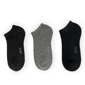 GOLDTOE MENS PEDS SOCKS HALFTERRY PLAIN W\KNIT-IN GT ASSTD