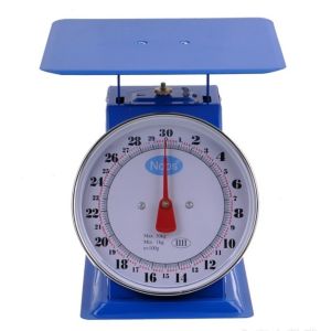 UUMIR Metal Mechanical Spring Scale Thickened 20Kg/30Kg Kitchen Scale Multifunctional Food Weighing Dial Scale