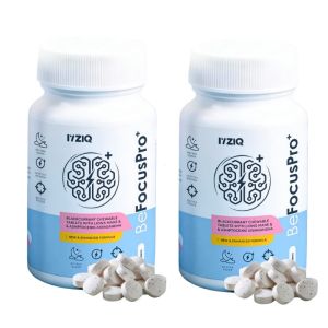 local stock-fast shippingIVIZIQ BeFocusPro Smart Capsule Halal Natural Brain Nutrition to Enhance Focus & Memory – 60 Capsules – Ready Stock