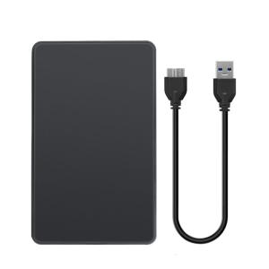 กล่องภายนอก USB3.0ความเร็วสูงสำหรับฮาร์ดดิสก์ขนาด2.5นิ้วพร้อมตัวเรือน PC กันกระแทกและการติดตั้งที่ไม่ต้องใช้เครื่องมือ