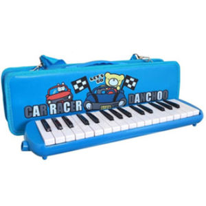 เมโลเดียน สีชมพู เมโลเดี้ยน 32 คีย์ Melodian อุปกรณ์ครบชุด ใช้เรียนได้ กระเป๋าหนังอย่างดี พร้อมสายสะพาย ส่งไว!!