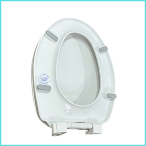 Nắp bồn cầu rơi êm cao cấp dùng thay thế cho bồn cầu rời khối dáng tròn như Linaxvigracera caersar BH 1 năm
