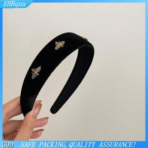 COD Retro Tóc Hoop Tính Khí Bee Tóc Rộng Hoop Hairbands Cho Phụ Nữ Cô Gái Pháp Đa Năng Thời Trang Headband Tóc Phụ Kiện