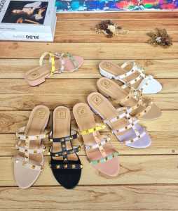 ABBUSHOES RH 01 hak tahu mules stut Rayana 3cm