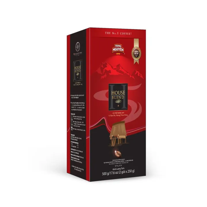 Cà phê Trung Nguyên pha phin House Blend - 500gr