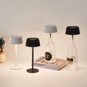 GYYT High Legged Led Table Lamps Touch Sensor Adjustable Brightness Small Night Lights Creative Soft Lights Bedside Atmosphere Lights Bar