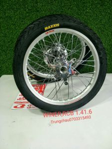 [HCM] CẶP BÁNH CĂM WINNER SONIC NIỀNG RCB 1.4 1.6 ĐÙM CĂM MẠ CROM FULL VỎ MAXXIC