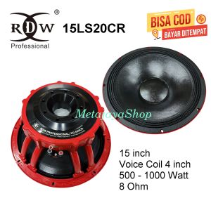 Speaker RDW 15LS20CR Speaker Komponen rdw 15ls20cr coil 4in