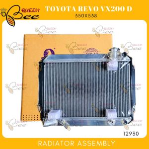 QUEEN BEE 12930 Toyota Revo VX200 D Radiator Assembly A/T 350x538x48mm 3ROWS (Polar)