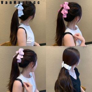 【VanHariacc】เครื่องประดับผมแฟชั่นใหม่ กิ๊บติดผมลายหางม้า และโบว์
