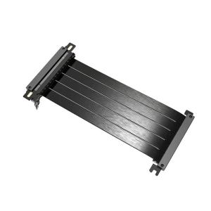 PCIe4.0 x16 50cm Fast speed Risers Cable Toolless Installation Optimized Thermals Management for Gaming Rigs
