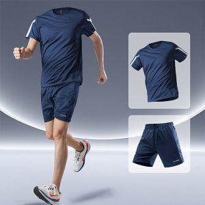 KAMB setelan baju olahraga pria sport badminton ( COD )