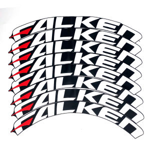 FALKEN 3D Car Wheel Adjustment Permanent Rubber One-piece Lettering Sticker Is Suitable for Toyota Honda BMW Mercedes Pirelli Michelin Tires