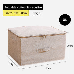 [Buy 2 or more get gift] Large Foldable Storage Box Organiser Storage Bag Storage Stool Stackable Clothes Storage Box Organizer Storage Boxes