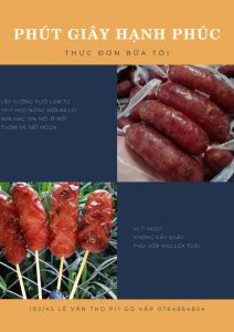 [HÀNG CHẤT LƯỢNG] combo 2 kg lạp xưởng thơm ngon vị ít ngọt không gây ngấy_3HUY