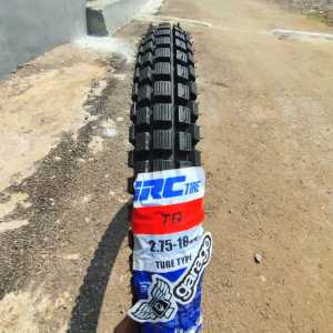 Ban luar IRC trail honda win TR 18 275 depan Trail Ban Tahu Ban Luar Semi Honda Win IRC Depan 18 X 275 kualitas bagus