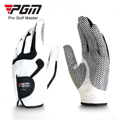 PGM Professional Golf Gloves Mens Gloves Microfiber Fabric Breathable Non slip Gloves Swing and Pus Golf Gloves