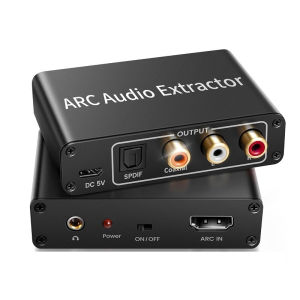 HDMI ARC Audio Extractor 192KHz HDM1 ARC Audio Adapter HDMI Audio Return Channel Converter