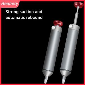 Heabety 1PC hợp kim nhôm mạnh mẽ Desoldering bơm picker hút thiếc hàn Bút loại bỏ chân không hàn sắt Hàn Sửa chữa công cụ