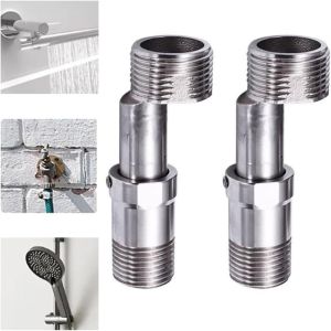 OEUVR Telescopic Eccentric Extendable Curved Foot Adjustable Eccentric Screw Corner Corner Shower Universal Eccentric Screw Adapter Bathroom