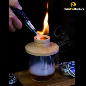 [Made For Drinkers] Cocktail Whisky Smoker Aroma Kit Set with 6 different wood chips