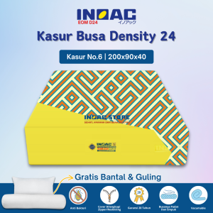 Kasur INOAC EOM D24 Tebal 40 cm Semua Ukuran Garansi 20 Tahun Murah