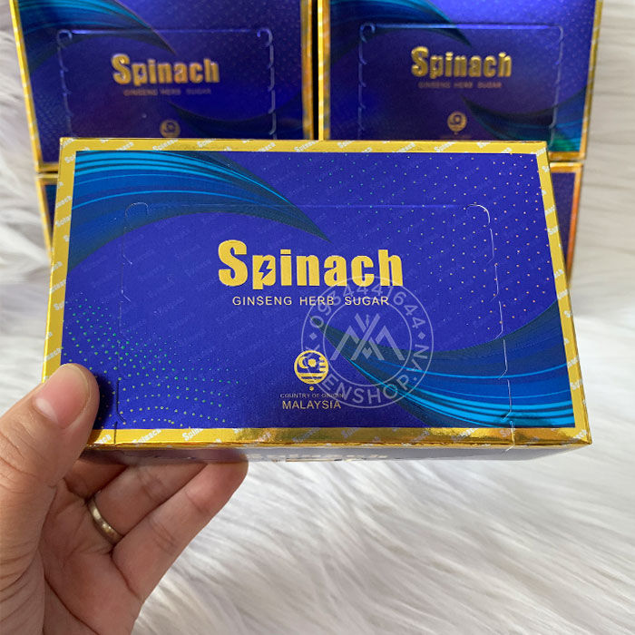 HỘP KẸO SAM SPINAC.H 3 VIÊN MẪU MỚI NGUYÊN TEM - CAO CẤP CỦA MỸ