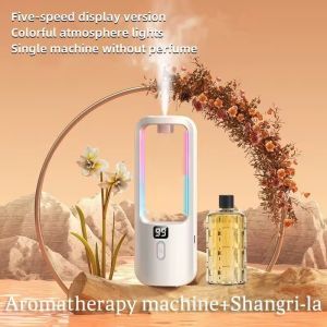 LivingArt.1♾️1/2PCS Aroma Diffuser Automatic Aroma Sprayer LED Digital Display Aromatherapy Machine Rechargeable Wall Mounted Essential Oil Dispenser Room Fragrance#XXJ01#XXJ02