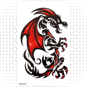 TBS 8083 Tato Temporer Tattoo Temporary Tahan Air  Motif Cakar Naga