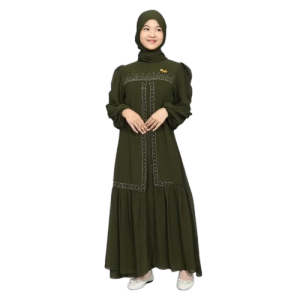 GAMIS PEREMPUAN 2025 ABAYA ANAK REMAJA TANGGUNG CERUTY BABYDOLL MIX PAYET SWAROVSKI