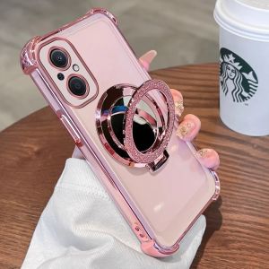 Case for realme C67 C65 4G phone casing Softcase Silicone shockproof Cover new design aesthetic clear with holder SJSFHZJ01