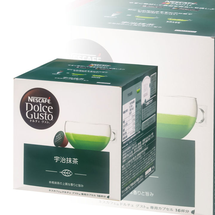 Uji Matcha Dolce Gusto Green Tea Coffee Pods Dolce Gusto Green Tea