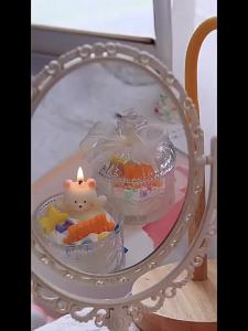 《 Star Moon 》 Cute Scented Candle Birthday Gift Girly Bear Wedding Favor Atmosphere Candle