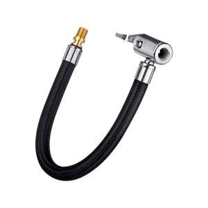 W0AGZ4J2 for Bike Motorcycle Adapter Tire Repair Tools Tyre Connection Locking Inflatable Air Pump Car Tire Inflator Hose Air Pump Adapter Air Pump Extension Tube